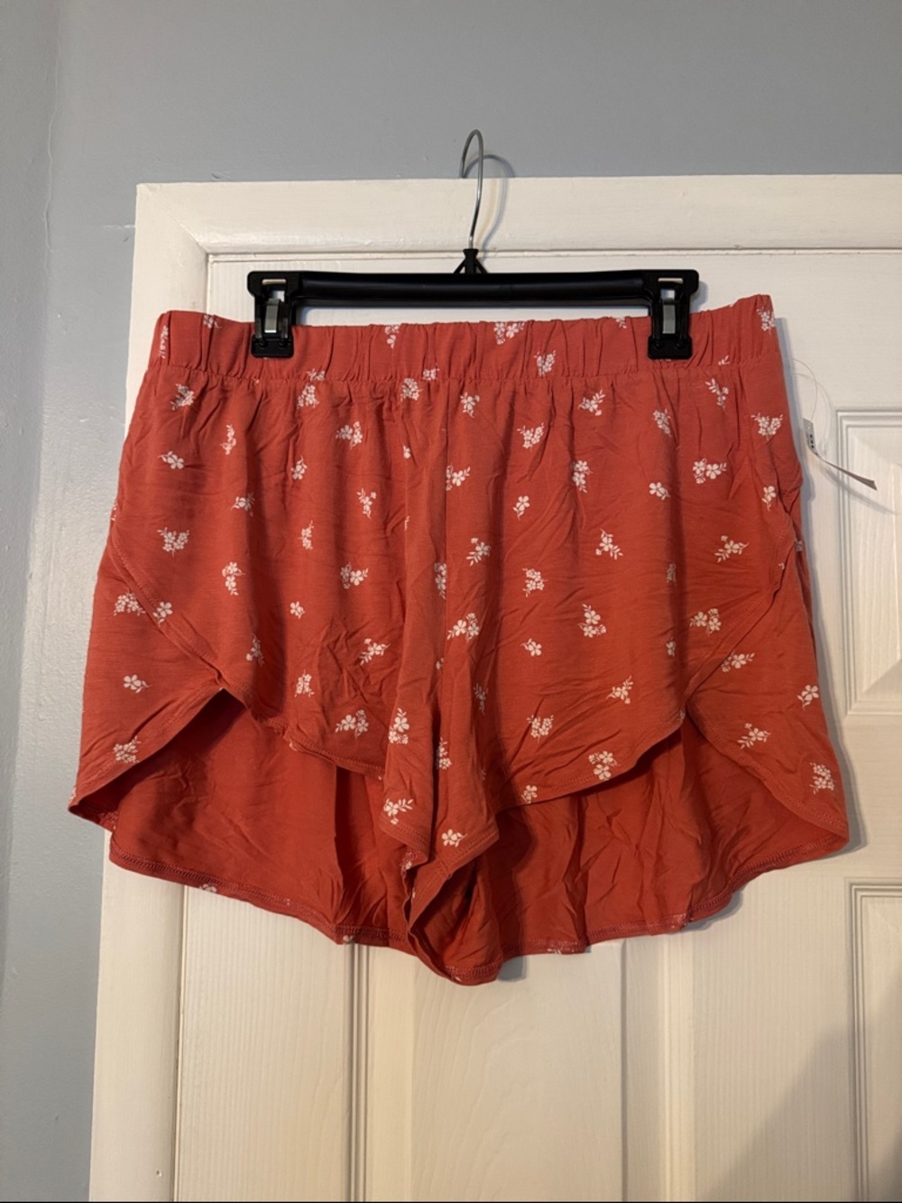 Old Navy Rust Floral Sleep Shorts
